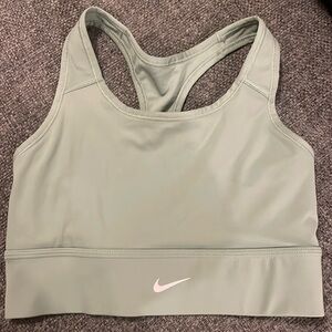 nike sports bra green